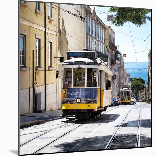 Welcome to Portugal Square Collection - Moniz Tram 28 Lisbon-Philippe Hugonnard-Mounted Photographic Print