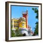 Welcome to Portugal Square Collection - Pena Palace Sintra Palacio-Philippe Hugonnard-Framed Photographic Print