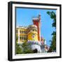 Welcome to Portugal Square Collection - Pena Palace Sintra Palacio-Philippe Hugonnard-Framed Photographic Print