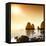 Welcome to Portugal Square Collection - Praia do Camilo at Sunset-Philippe Hugonnard-Framed Stretched Canvas