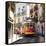 Welcome to Portugal Square Collection - Prazeres 28 Lisbon Tram-Philippe Hugonnard-Framed Stretched Canvas