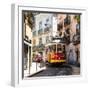 Welcome to Portugal Square Collection - Prazeres 28 Lisbon Tram-Philippe Hugonnard-Framed Photographic Print