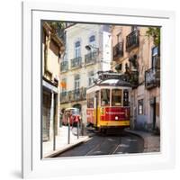 Welcome to Portugal Square Collection - Prazeres 28 Lisbon Tram-Philippe Hugonnard-Framed Photographic Print