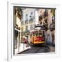 Welcome to Portugal Square Collection - Prazeres 28 Lisbon Tram-Philippe Hugonnard-Framed Photographic Print