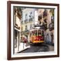 Welcome to Portugal Square Collection - Prazeres 28 Lisbon Tram-Philippe Hugonnard-Framed Photographic Print