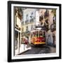 Welcome to Portugal Square Collection - Prazeres 28 Lisbon Tram-Philippe Hugonnard-Framed Photographic Print