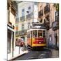 Welcome to Portugal Square Collection - Prazeres 28 Lisbon Tram-Philippe Hugonnard-Mounted Photographic Print