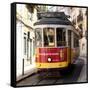 Welcome to Portugal Square Collection - Prazeres Tram 28 Lisbon-Philippe Hugonnard-Framed Stretched Canvas