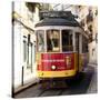Welcome to Portugal Square Collection - Prazeres Tram 28 Lisbon-Philippe Hugonnard-Stretched Canvas