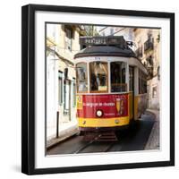 Welcome to Portugal Square Collection - Prazeres Tram 28 Lisbon-Philippe Hugonnard-Framed Photographic Print