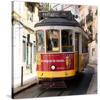 Welcome to Portugal Square Collection - Prazeres Tram 28 Lisbon-Philippe Hugonnard-Stretched Canvas