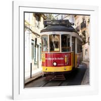 Welcome to Portugal Square Collection - Prazeres Tram 28 Lisbon-Philippe Hugonnard-Framed Photographic Print