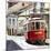 Welcome to Portugal Square Collection - Red Tram Old Town Lisbon-Philippe Hugonnard-Mounted Photographic Print