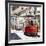 Welcome to Portugal Square Collection - Red Tram Old Town Lisbon-Philippe Hugonnard-Framed Photographic Print