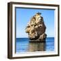 Welcome to Portugal Square Collection - Rocks at Praia da Marinha Beach-Philippe Hugonnard-Framed Photographic Print