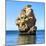 Welcome to Portugal Square Collection - Rocks at Praia da Marinha Beach-Philippe Hugonnard-Mounted Photographic Print