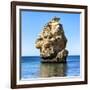 Welcome to Portugal Square Collection - Rocks at Praia da Marinha Beach-Philippe Hugonnard-Framed Photographic Print