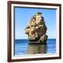Welcome to Portugal Square Collection - Rocks at Praia da Marinha Beach-Philippe Hugonnard-Framed Photographic Print