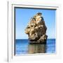 Welcome to Portugal Square Collection - Rocks at Praia da Marinha Beach-Philippe Hugonnard-Framed Photographic Print