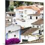 Welcome to Portugal Square Collection - White Houses Obidos-Philippe Hugonnard-Mounted Photographic Print