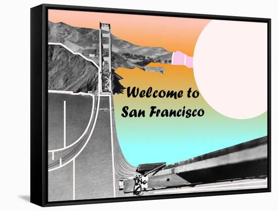 Welcome to SF 2-null-Framed Stretched Canvas