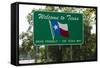 Welcome to Texas Sign-Paul Souders-Framed Stretched Canvas