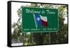 Welcome to Texas Sign-Paul Souders-Framed Stretched Canvas