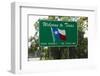 Welcome to Texas Sign-Paul Souders-Framed Premium Photographic Print