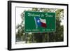 Welcome to Texas Sign-Paul Souders-Framed Photographic Print