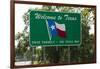 Welcome to Texas Sign-Paul Souders-Framed Photographic Print