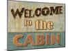 Welcome to the Cabin-Todd Williams-Mounted Art Print