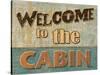 Welcome to the Cabin-Todd Williams-Stretched Canvas