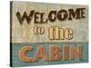 Welcome to the Cabin-Todd Williams-Stretched Canvas