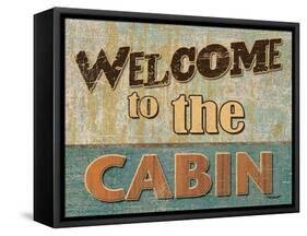 Welcome to the Cabin-Todd Williams-Framed Stretched Canvas