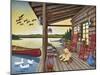 Welcome to the Cabin-Don Engler-Mounted Giclee Print