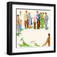 Welcome To The Community-Imogene M. McPherson -Framed Art Print