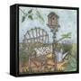 Welcome to the Garden 2-Robin Betterley-Framed Stretched Canvas
