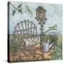 Welcome to the Garden 2-Robin Betterley-Stretched Canvas