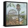 Welcome to the Garden 2-Robin Betterley-Framed Stretched Canvas