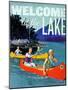Welcome to the Lake 2-null-Mounted Giclee Print