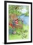 Welcome to the Lake Chair-Melinda Hipsher-Framed Giclee Print