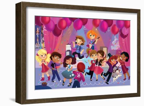 Welcome to the New Year! - Jack & Jill-Tatevik Avakyan-Framed Giclee Print