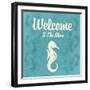 Welcome to the Shore-Piper Ballantyne-Framed Art Print