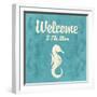 Welcome to the Shore-Piper Ballantyne-Framed Art Print