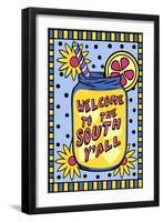 Welcome to the South Y’all-ALI Chris-Framed Giclee Print