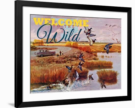 Welcome to the Wild 2-null-Framed Giclee Print