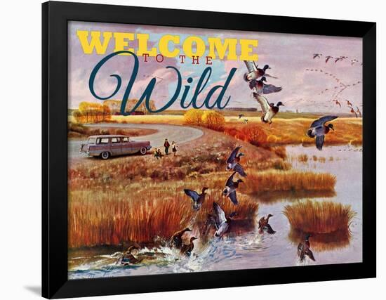 Welcome to the Wild 2-null-Framed Giclee Print