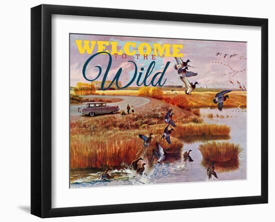 Welcome to the Wild 2-null-Framed Giclee Print