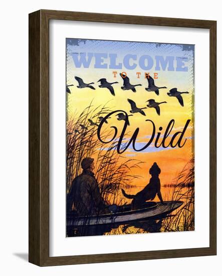 Welcome to the Wild-null-Framed Giclee Print