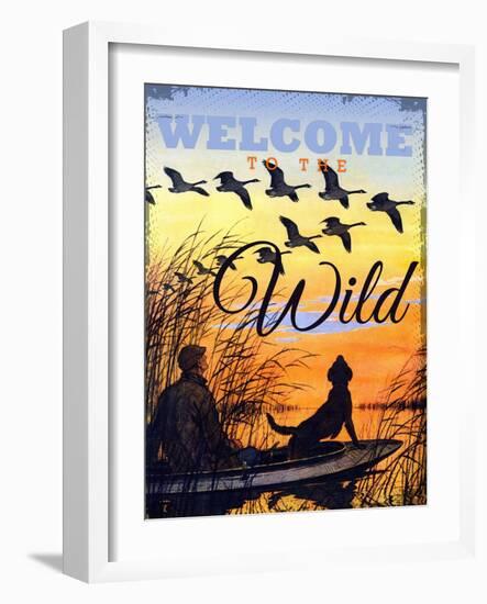 Welcome to the Wild-null-Framed Giclee Print